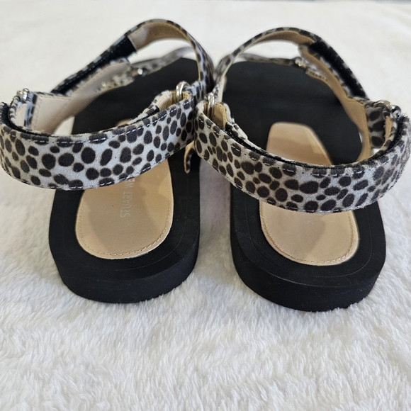 Stuart Weitzman Vail Patterned Sport Sandals